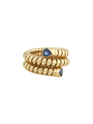 Trisola Ring - Sapphire