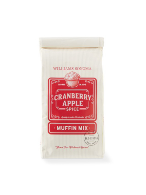 Williams Sonoma Muffin Mix, Apple Cranberry Spice