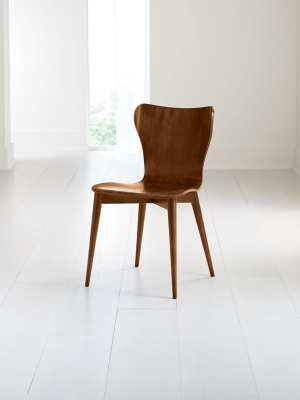 Brera Nero Noce Bentwood Dining Chair