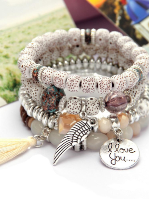 Boho Layered - Bracelet (set)