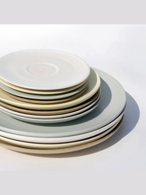 Stuart Carey Dinner Plates (olive)