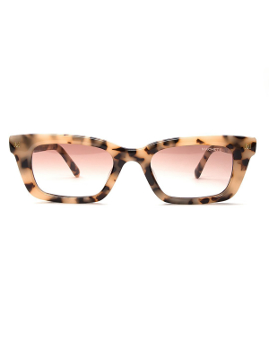 Ruby Sunglasses In Blonde Tortoise