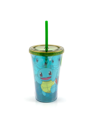 Just Funky Pokemon Squirtle 18oz Carnival Cup