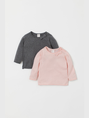 2-pack Fine-knit Sweaters