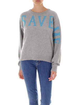 Alberta Ferretti Save Me Knitted Sweater