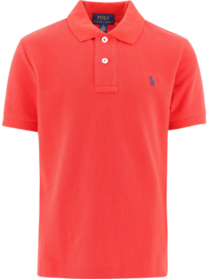 Ralph Lauren Kids Logo Embroidered Polo Shirt