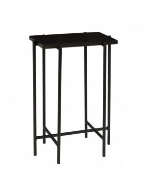 Black Abbott Side Table