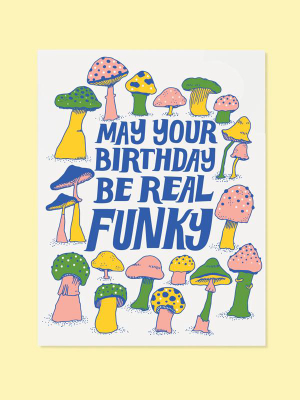 Funky Birthday Card