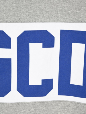 Gcds Logo Panelled Sweater