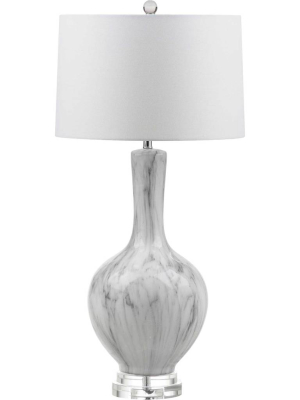 Greenlee Table Lamp White/gray (set Of 2)