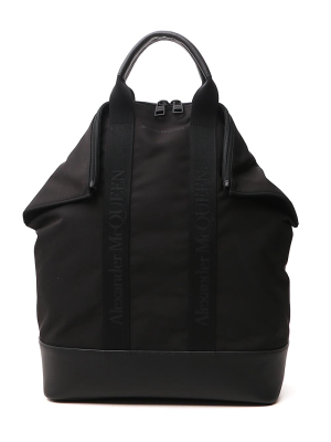 Alexander Mcqueen Logo Tape Backpack