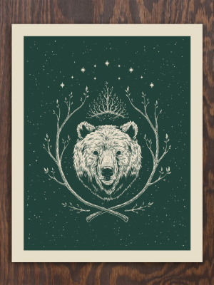 King Bear Screen Print