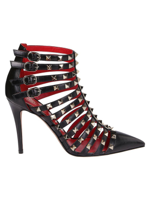 Valentino Garavani Rockstud Strapped Pumps