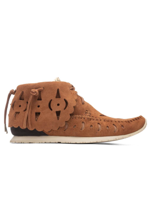 Visvim Fbt Bearfoot Perf-folk - Light Brown