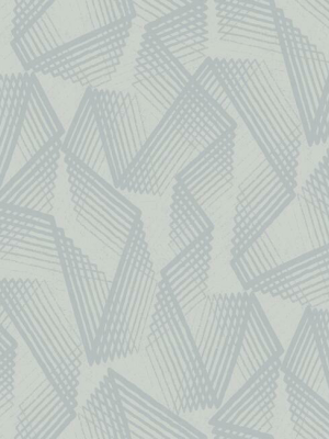 Acceleration Peel & Stick Wallpaper In Grey And Silver By Roommates For York Wallcoverings