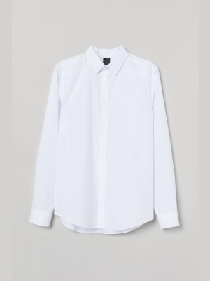 Slim Fit Easy-iron Shirt