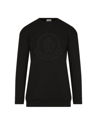 Moncler Enfant Logo Embroidered Sweatshirt