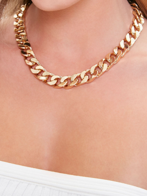 Chunky Curb Chain Necklace