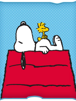 Silver Buffalo Peanuts Snoopy & Woodstock 45 X 60 Inch Fleece Throw Blanket