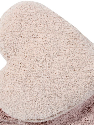 Fluffy Love Rug In Nude