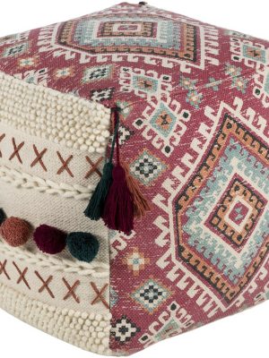 Zana Hand Woven Pouf