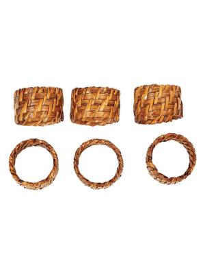 Rattan Napkin Holders