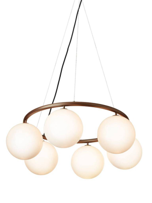 Miira 6 Circular Chandelier