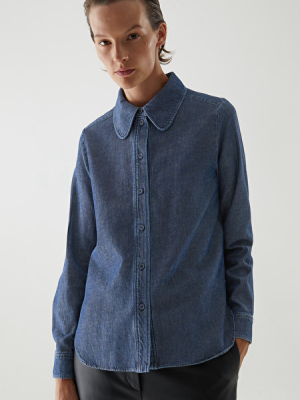 Shrunken Denim Shirt