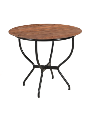 Bradford 11 Urban Casual Dining Table Brown - Treasure Trove Accents