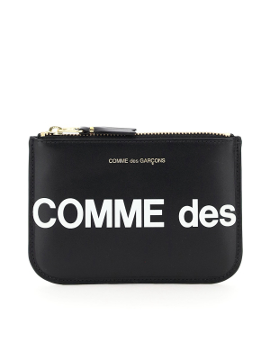 Comme Des Garçons Wallet Huge Logo Wallet