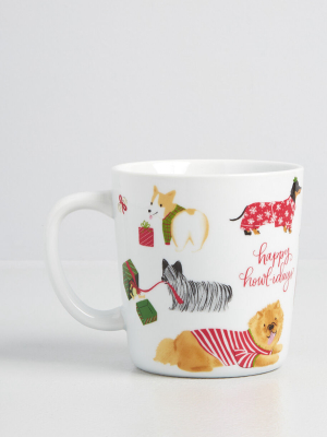 Happy Howl-idays Ceramic Mug