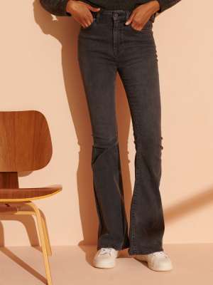 High Rise Skinny Flare Jeans