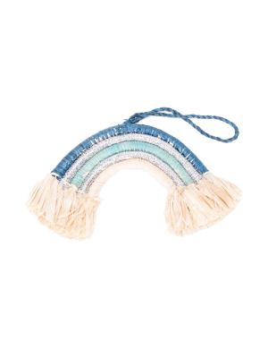 Handwoven Baskets By Blu Blues Rainbow Ornament