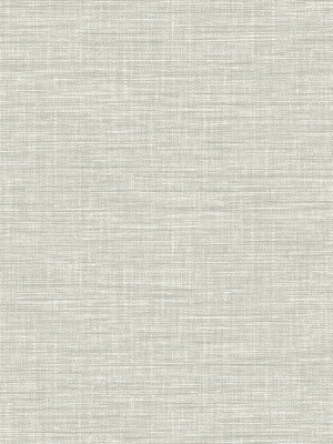 Exhale Woven Texture Wallpaper In Grey From The Pacifica Collection By Brewster Home Fashions