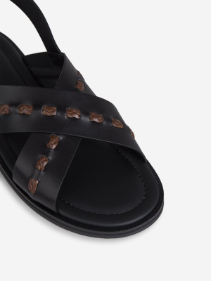 Bally Jador Crossed Strap Sandals