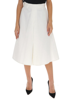 Marni Belted A-line Midi Skirt