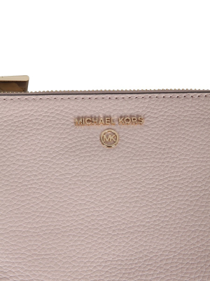 Michael Michael Kors Logo Medium Clutch Bag