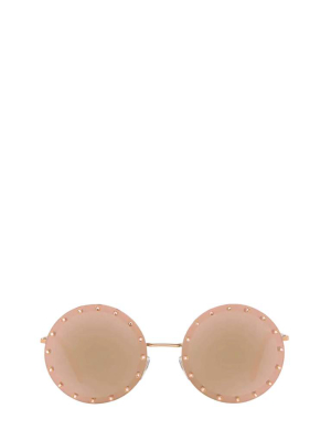 Valentino Eyewear Round Frame Sunglasses