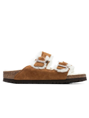 Birkenstock Women's Narrow Arizona Shearling - Mink