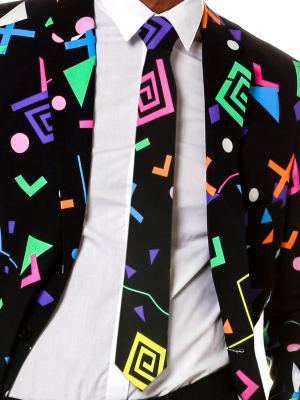 The Birthday Suit | 90s Neon Party Tie