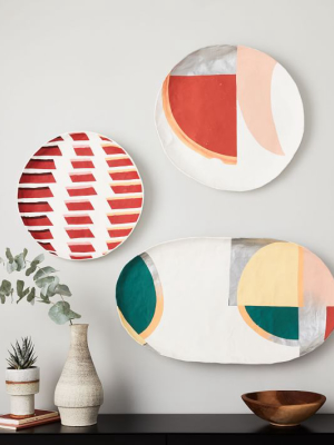 Modern Papier-mache Plates