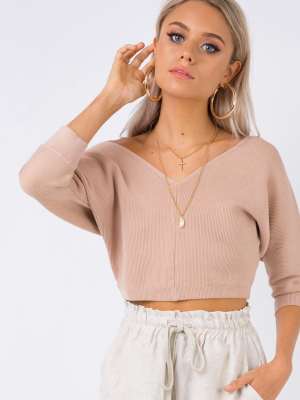 Love More Knit Top Nude