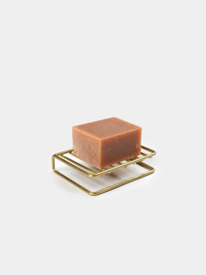 Brass Soap Stand