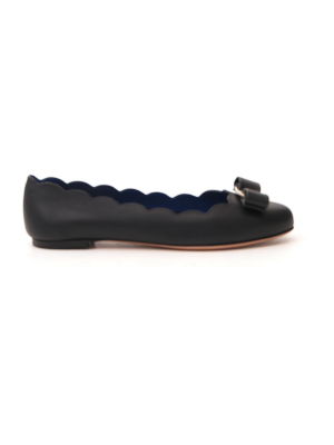 Salvatore Ferragamo Vara Shell Ballet Flats