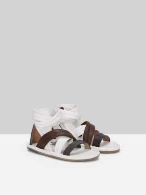 Marsèll Cornice Ankle Tie Sandals