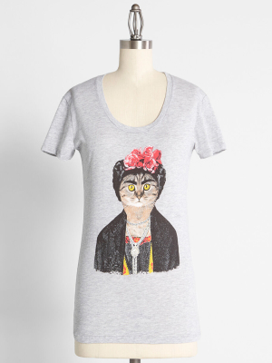 Frida Gato Graphic Tee