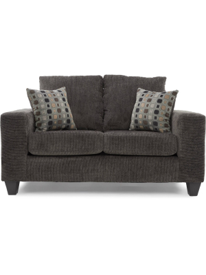 Jackson Loveseat Gray - True Seating