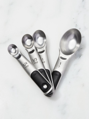 Oxo ® Magnetic Measuring Spoons, Set Of 4