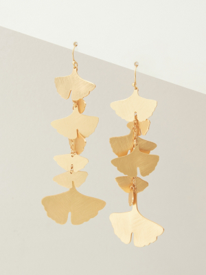 Maidenhair Drop Earrings