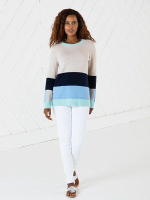 Long Sleeve Stripe Sweater